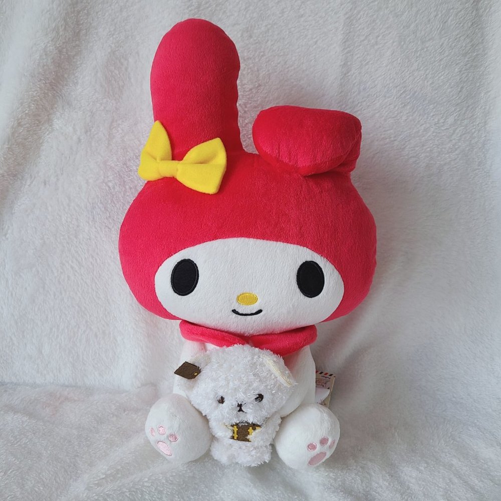 My Melody x Koguma's Bon Voyage Bear Big Plush